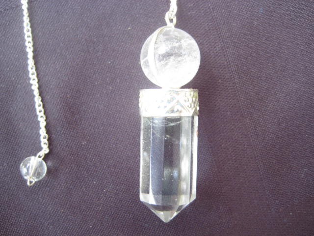 Quartz(clear) Pendulum 1900